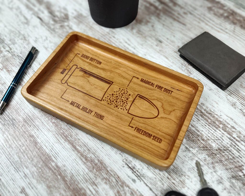 Pistol Pew Tray